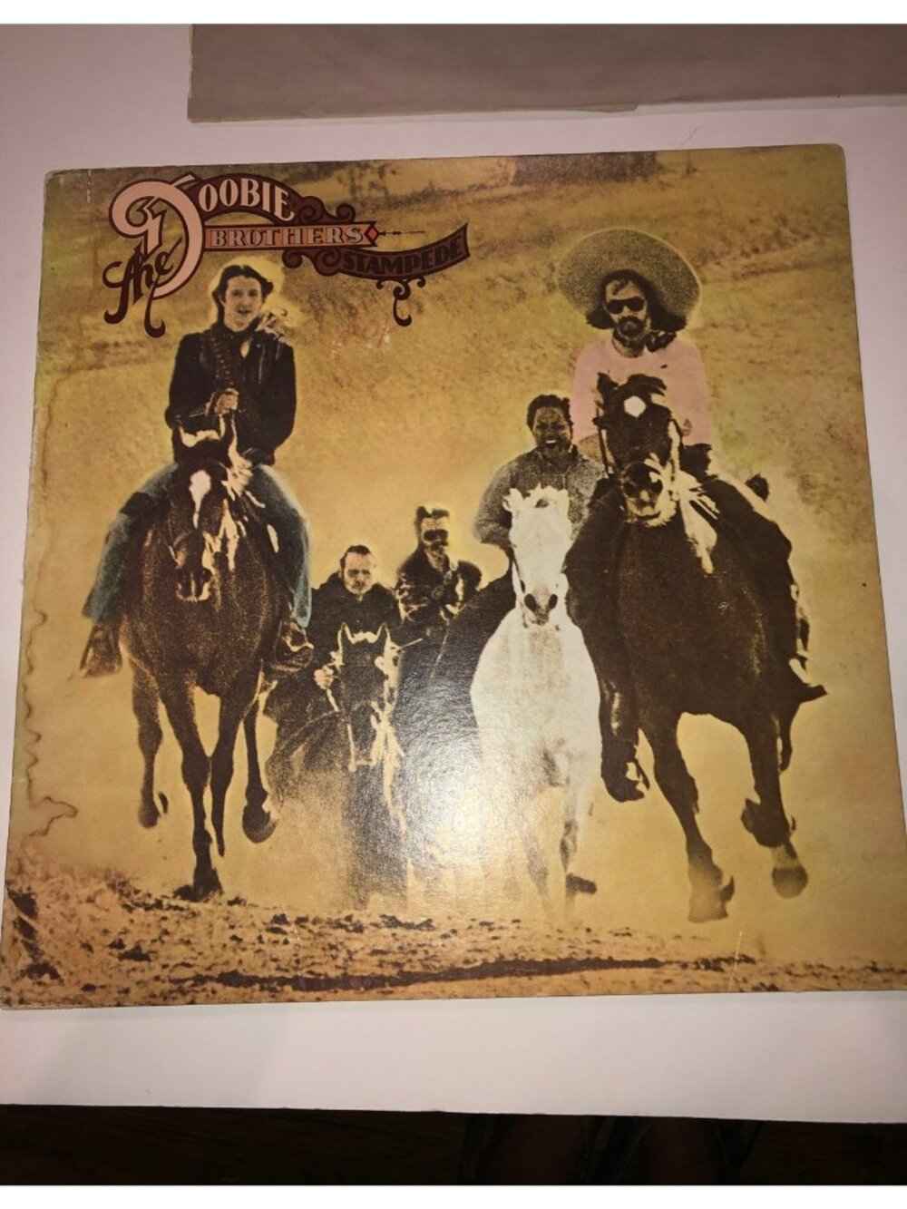 Vintage 1975 The Doobie Brothers Stampede LP - Read